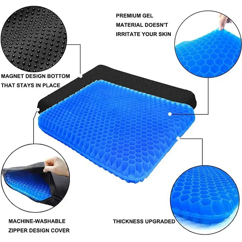 Gel Cooling Comfortable Cushion Faced Honeycomb - 2.5 -3.5cm thickness