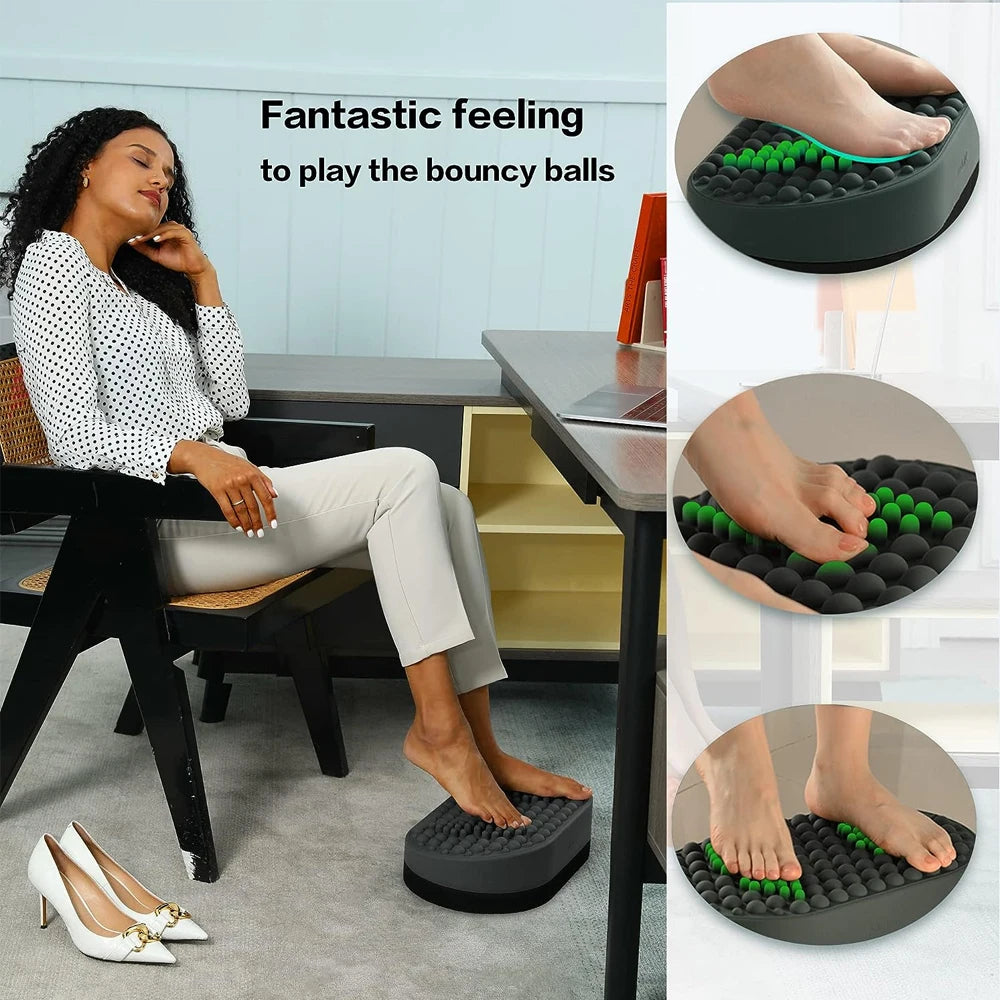 Foot Massager for Under Desk at Work and Home Office Foot - Plantar Fasciitis Relief