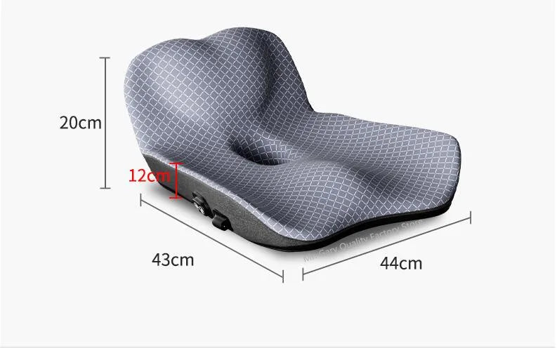 Non-Slip Orthopedic Memory Foam Cushion for Tailbone Sciatica, back Pain relief, Comfort Office Chair  Seat